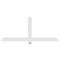 Ekena Millwork Eugene Architectural Grade PVC Gable Bracket, 72"W x 30"H x 2"D x 4"F, 10/12 Pitch GBP072X30X0204EUG00 - alternate 4